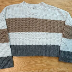 Striped Knit Sweatet